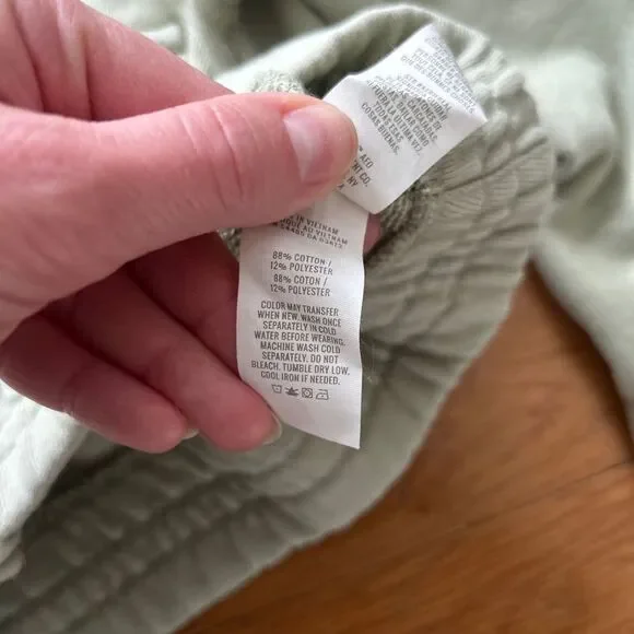 NWT Aerie Cropped Full Zip Light Green Hoodie Women’s Size M - Picture 9 of 10